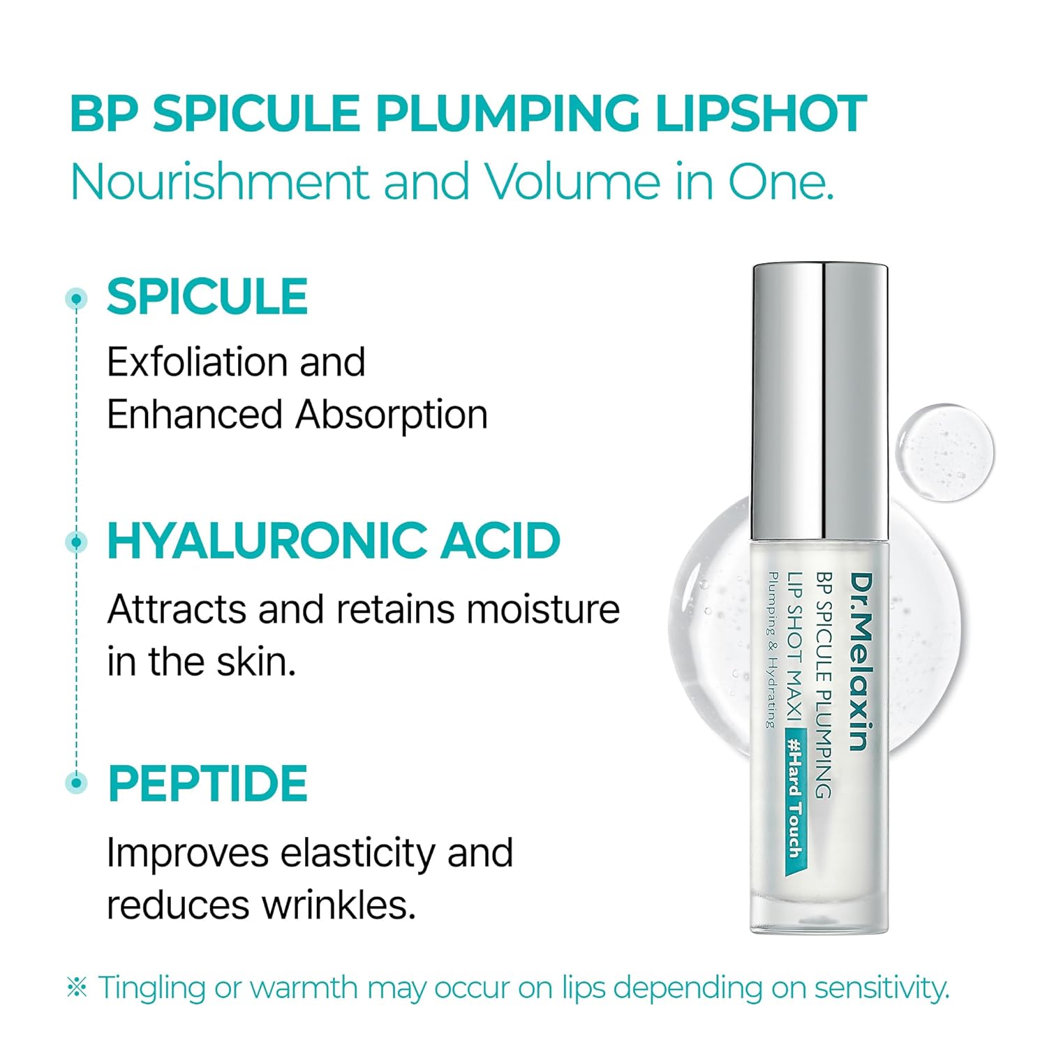 Dr Melaxin - BP Spicule Plumping Lip Shot Maxi 4ML - Image 3