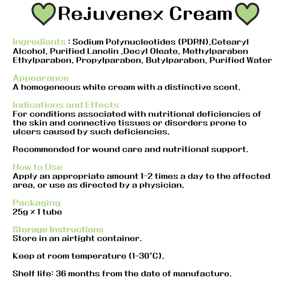 Rejuvenex Cream 10g - Image 6