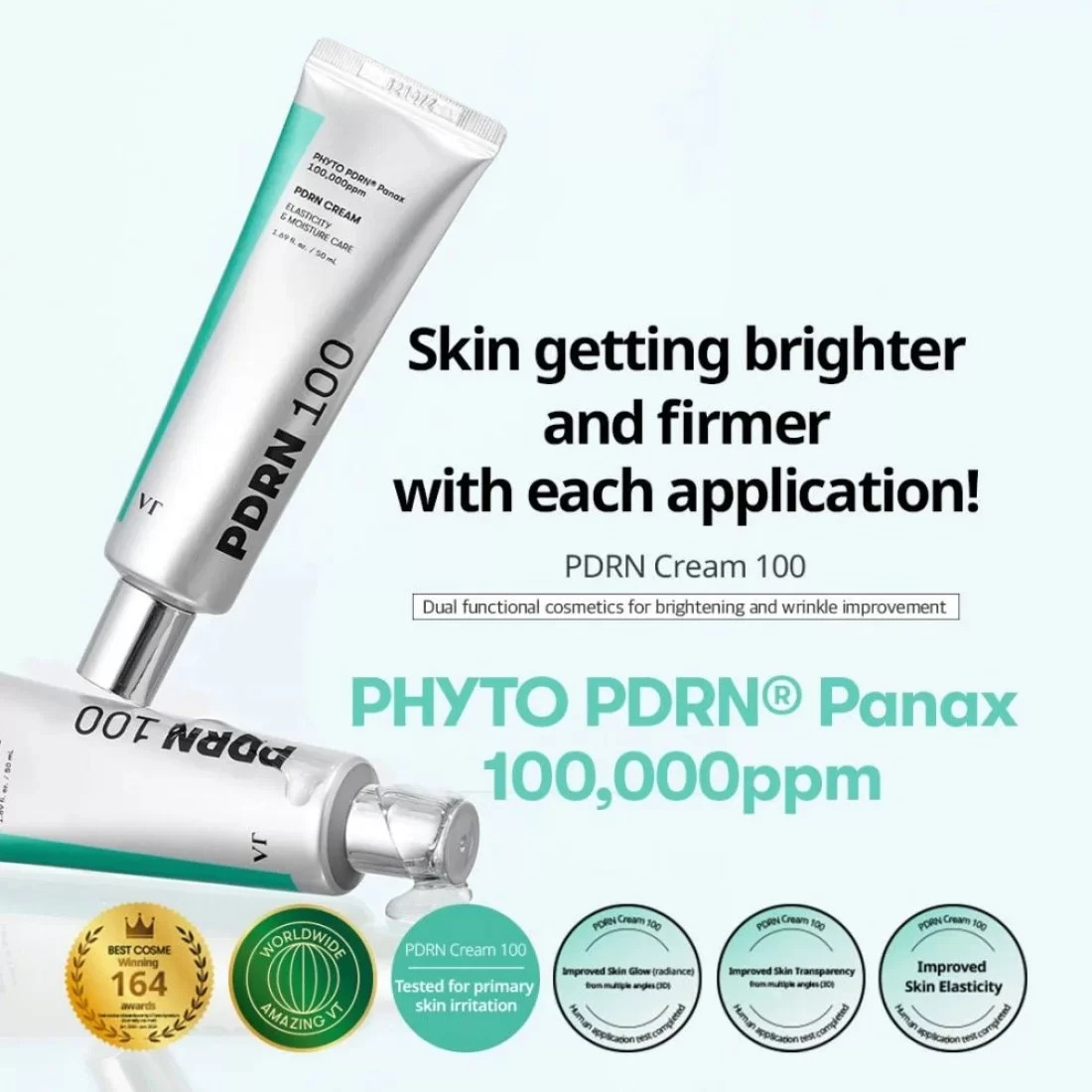 VT Cosmetics – Vegan PDRN CREAM 100 - Image 2