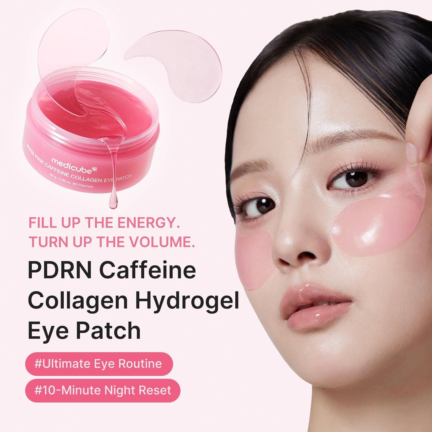 Medicube - PDRN Caffeine Collagen Eye Patch - Image 3